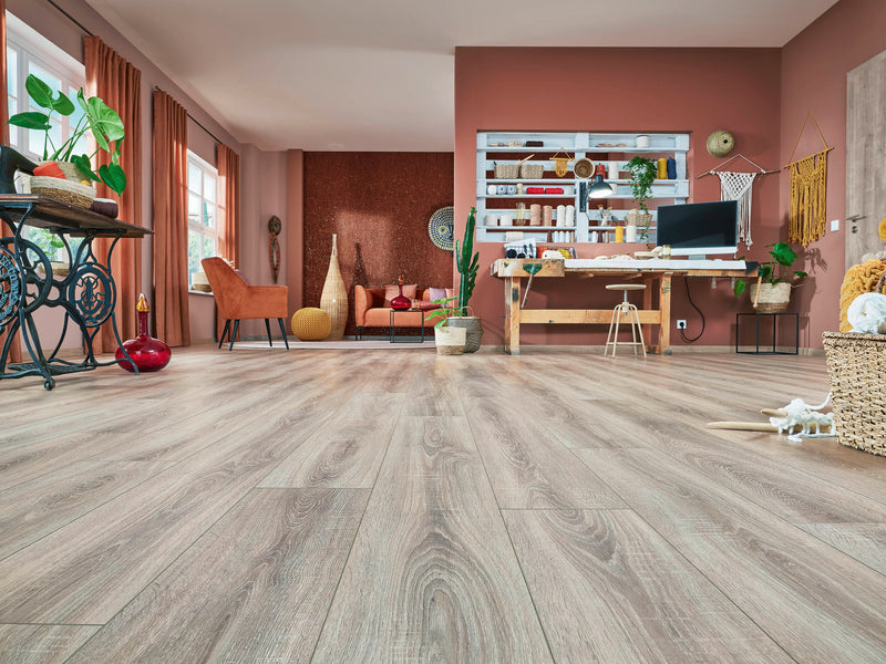 JOKA Laminatboden Madison City 431 NP Oak Rift Grey 1 Stab V4