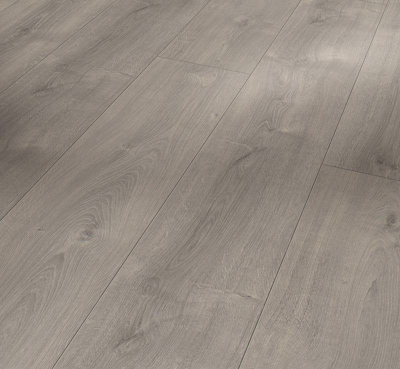 PARADOR Laminat Trendtime 6 Schlossdiele Eiche Valere perlgrau gekälkt gefast