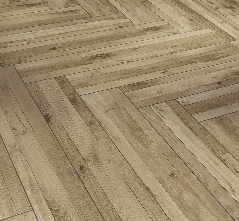 PARADOR Laminat Trendtime 3 Multiplank Mix natur Fischgrät gefast