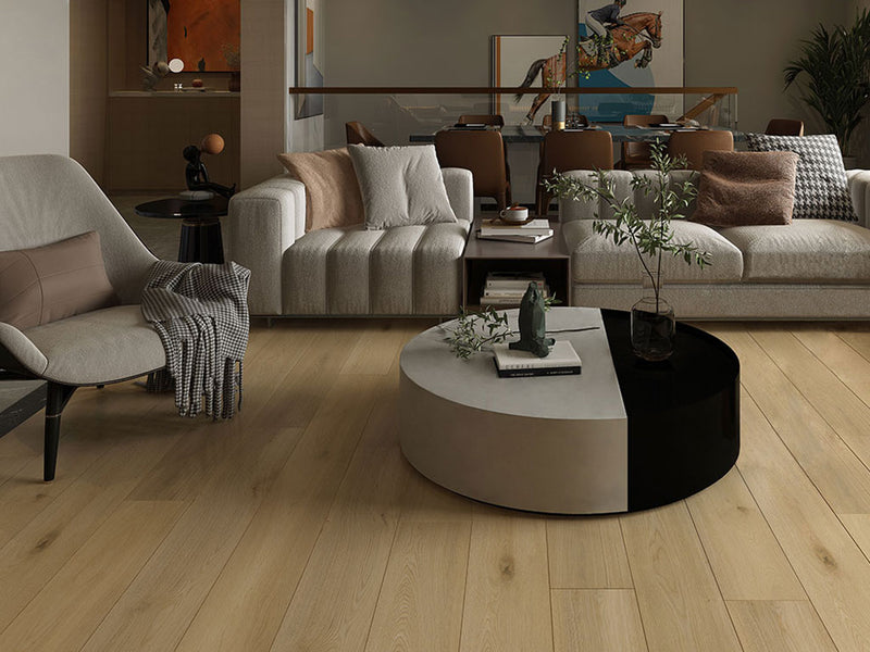 Click-Vinyl CHECK One 2472 Morbach Eiche inkl. Trittschall Breitdiele Standard